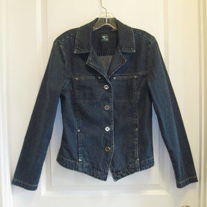 French Cuff Denim Jacket